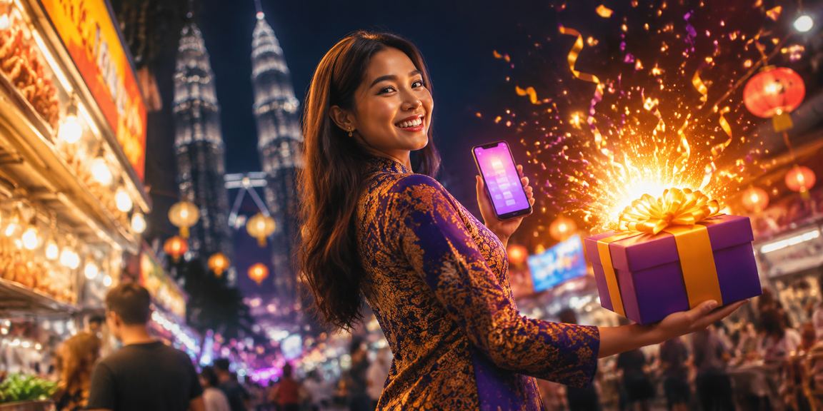 Proses deposit dalam talian dengan motif batik Kuala Lumpur untuk akaun permainan Baccarat